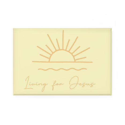 Living For Jesus Magnet