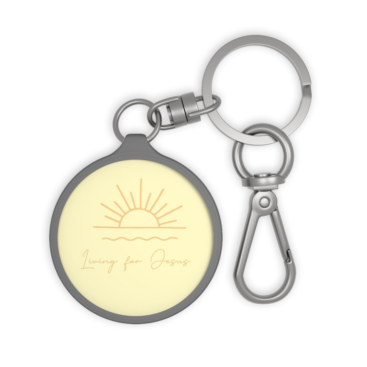 Living for Jesus Keychain